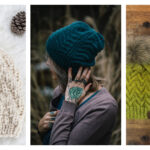 Textured Chevron Hat Knitting Patterns