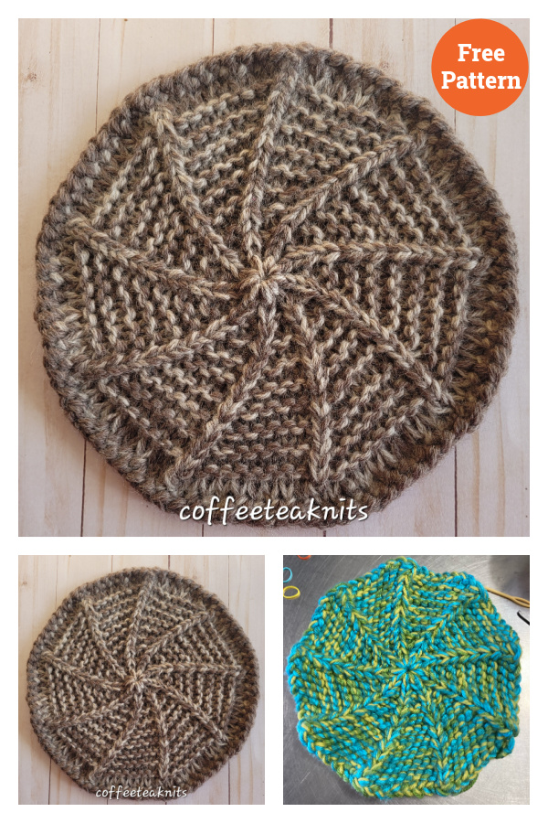 The Swirling Hot Pad Free Knitting Pattern Free Knitting Pattern