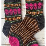 Trick or Feet Socks Knitting Pattern
