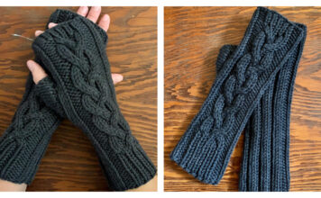 Westward Mitts Free Knitting Pattern