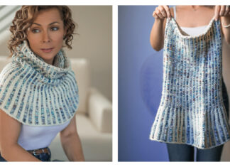 Conasprella Cowl Free Knitting Pattern