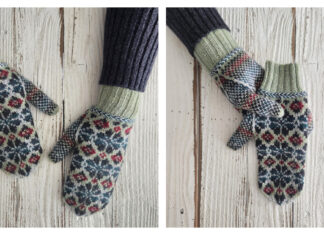 Hibernus Mittens Free Knitting Pattern