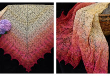 In My Mom's Garden Shawl Free Knitting Pattern