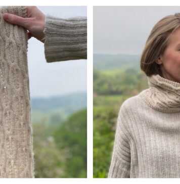 Meadow Scarf Free Knitting Pattern