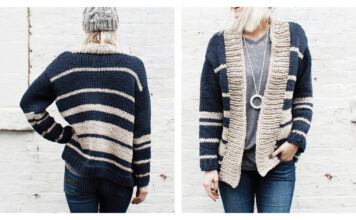 Oxford Boyfriend Cardigan Free Knitting Pattern