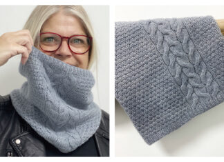 Rocky Cliffs Cowl Free Knitting Pattern