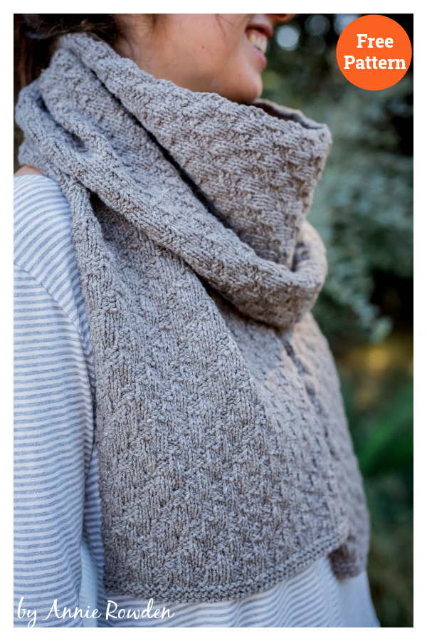 Stepping Stitches Scarf Free Knitting Pattern