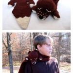 Stone Cold Fox Scarf Free Knitting Pattern