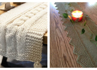 10+ Table Runner Knitting Patterns