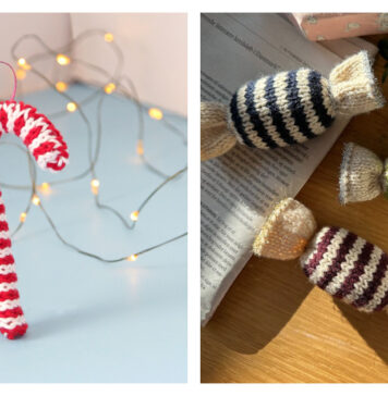 Christmas Candy Knitting Patterns