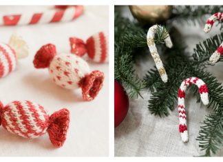 Christmas Candy Knitting Patterns