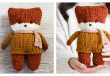 Easy Fox Free Knitting Pattern