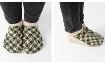 Fireside Loafer Free Knitting Pattern