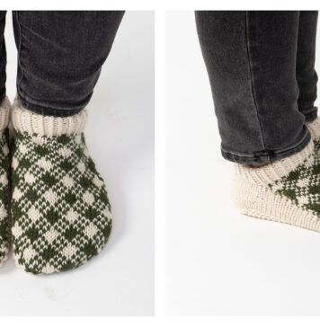 Fireside Loafer Free Knitting Pattern