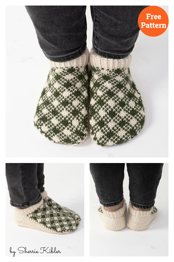 Fireside Loafer Free Knitting Pattern