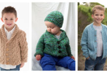 Kiddies Cable Cardigan Free Knitting Patterns