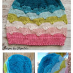 Mount Floral Hat Knitting Pattern