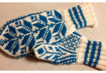 Norwegian Mittens for Mimi Free Knitting Pattern