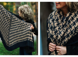 Rakish Shawl Free Knitting Pattern