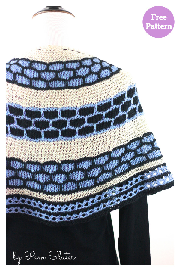 Salt Pond Shawl Free Knitting Pattern