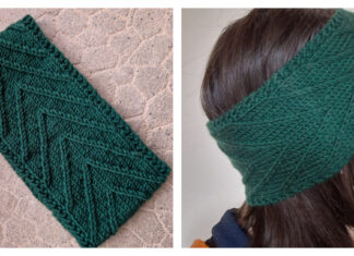 Sapin Headband Free Knitting Pattern and Video Tutorial