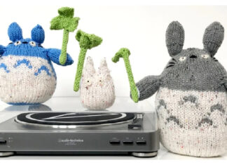 Totoro Toy Free Knitting Pattern