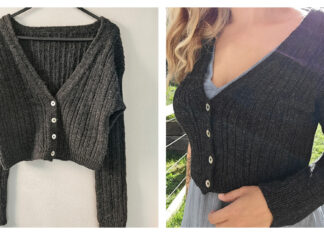 Twist Cardigan Free Knitting Pattern