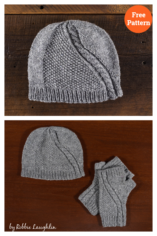 Urban Aran Hat Free Knitting Pattern