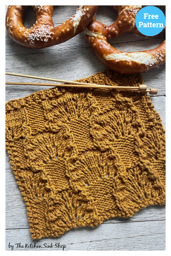 Central Park Dishcloth Free Knitting Pattern