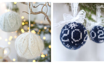 Christmas Baubles Knitting Patterns