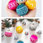 Holly Jolly Baubles Knitting Pattern