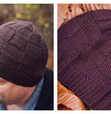 Man Thing Hat Free Knitting Pattern