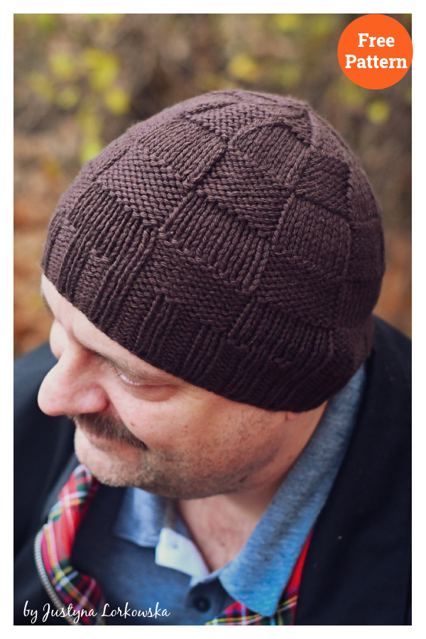 Man Thing Hat Free Knitting Pattern