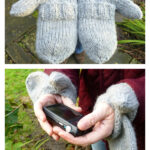 Split Mittens Free Knitting Pattern