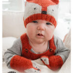 Baby Fox Hat Free Knitting Pattern