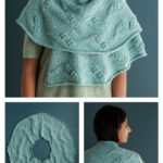 Blossoming Wrap Free Knitting Pattern