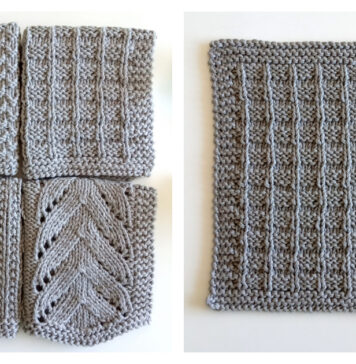 Dishcloth Set Free Knitting Pattern