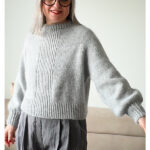 Emma Pullover Sweater Free Knitting Pattern