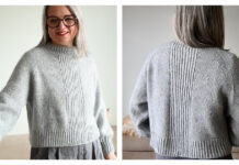 Emma Pullover Sweater Free Knitting Pattern