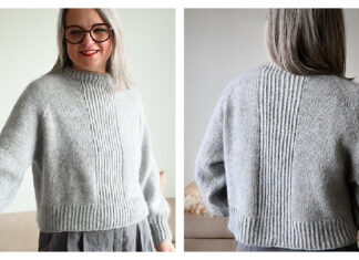 Emma Pullover Sweater Free Knitting Pattern