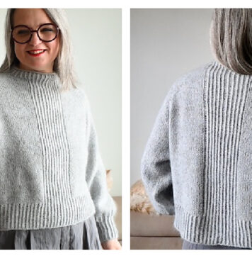 Emma Pullover Sweater Free Knitting Pattern