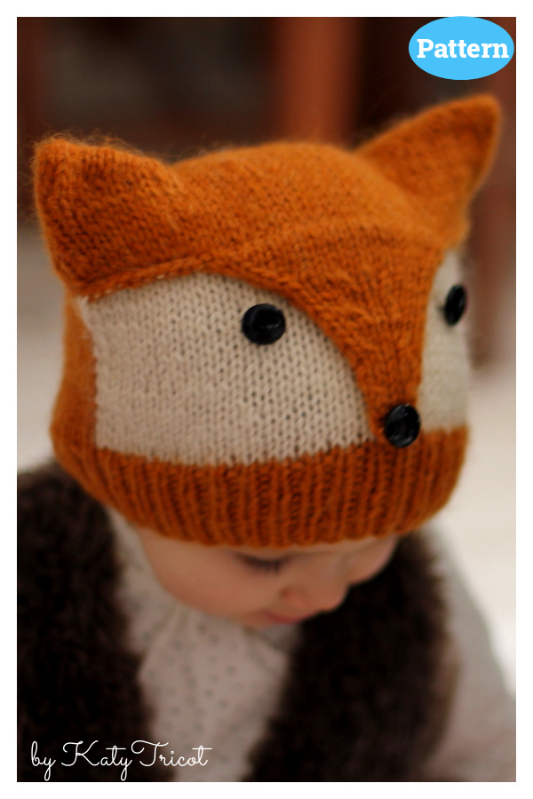 Foxy Beanie Knitting Pattern