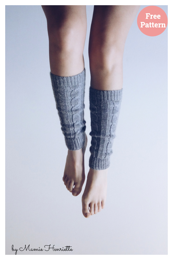 Marina Leg Warmers Free Knitting Pattern