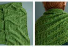 Laurel Wrap Free Knitting Pattern