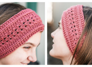 Martha Headband Free Knitting Pattern