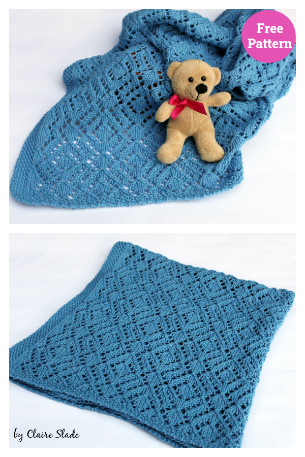 Mersenne Baby Blanket Free Knitting Pattern