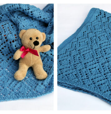 Mersenne Baby Blanket Free Knitting Pattern