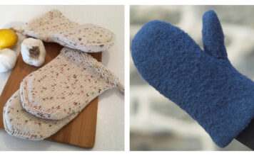 Oven Mitt Knitting Patterns