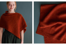 Poetic Poncho Free Knitting Pattern