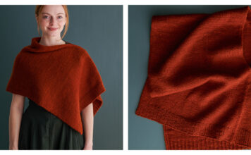 Poetic Poncho Free Knitting Pattern